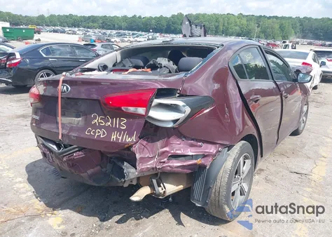 2018 Kia Forte Lx из США, поврежденный, VIN 3KPFL4A7XJE196624